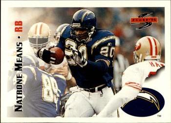 Natrone Means San Diego Chargers 1995 Score NFL #76